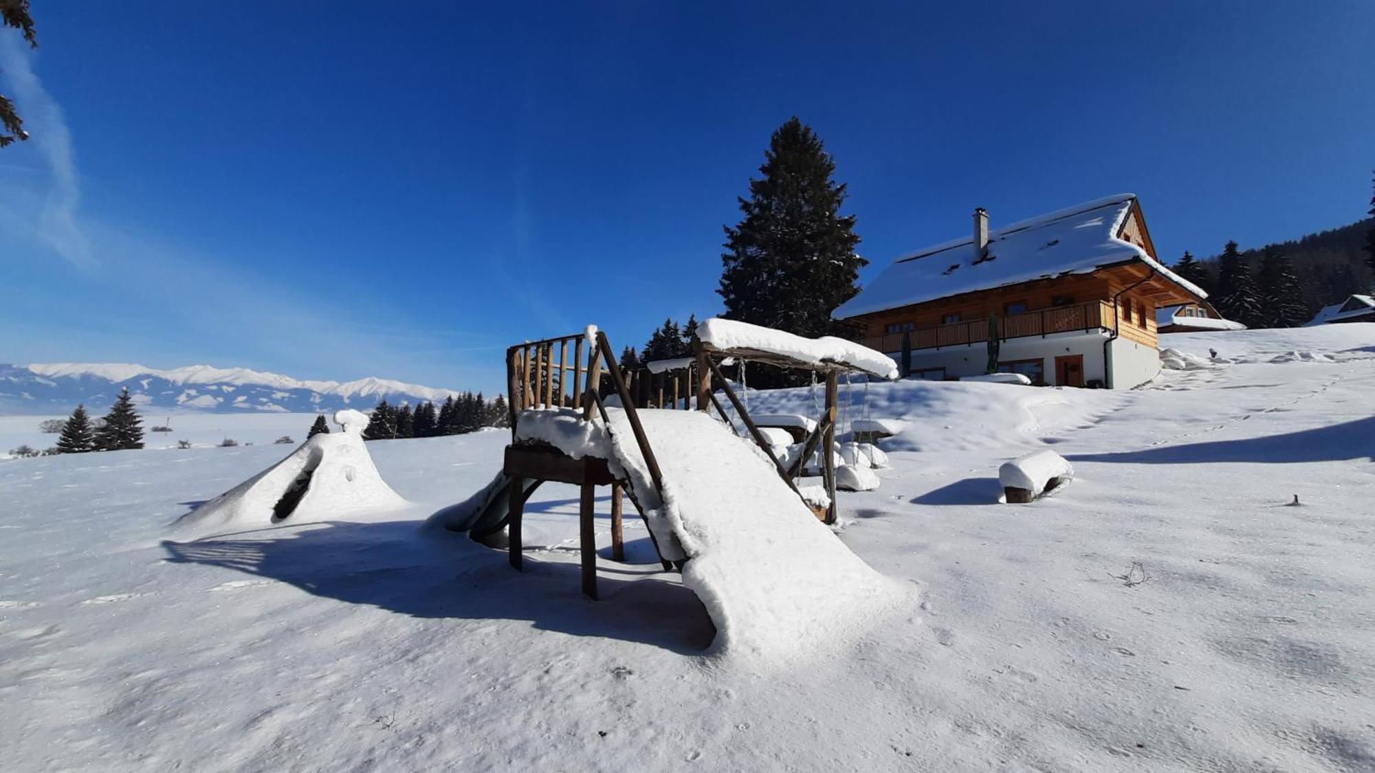 Villa Drevenica Pod Demaenovskou Horou Demänovská Dolina Exterior foto